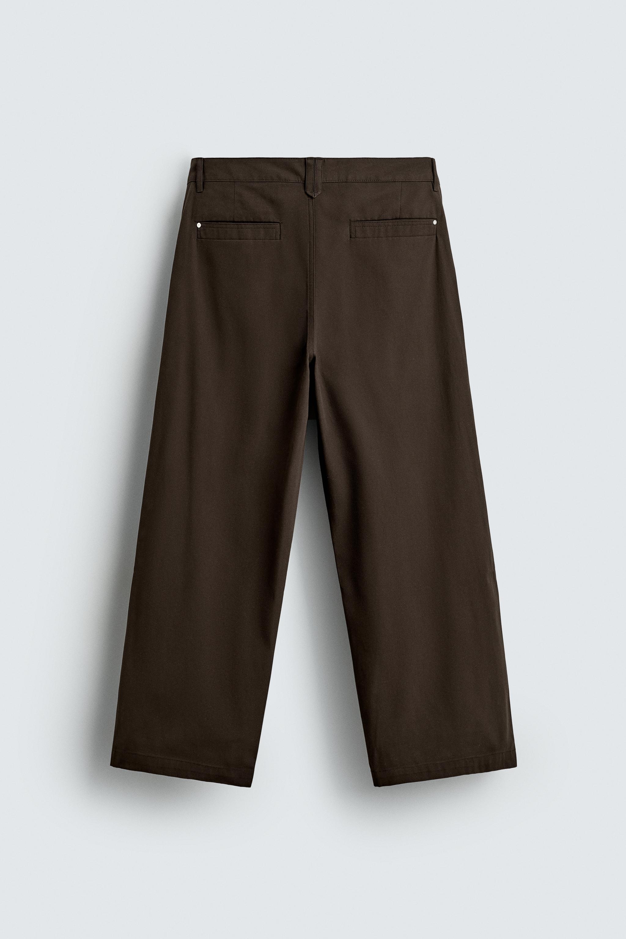 PANTALON CHINO COUPE LARGE